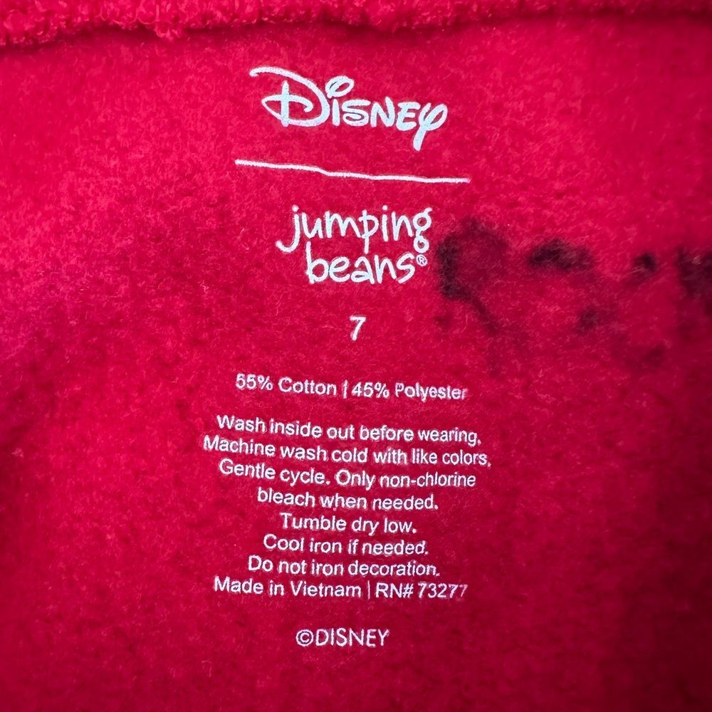 Disney Hoodie Kids Mickey Mouse Sweatshirt Hooded Pocket Travel Vacation Youth 7 - Picture 4 of 8